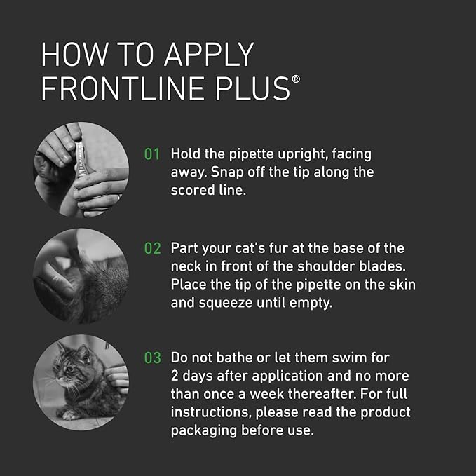 FRONTLINE Plus Flea & Tick Treatment for Small Dogs - 6 Pipettes